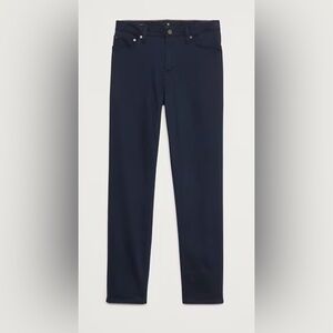 Banana Republic Men's Dark Blue Dress Corduroy Pants 35x30 Pima Cotton